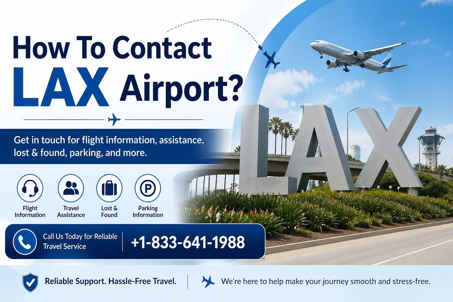 How To Contact LAX Airport? +1-833-641-1988
