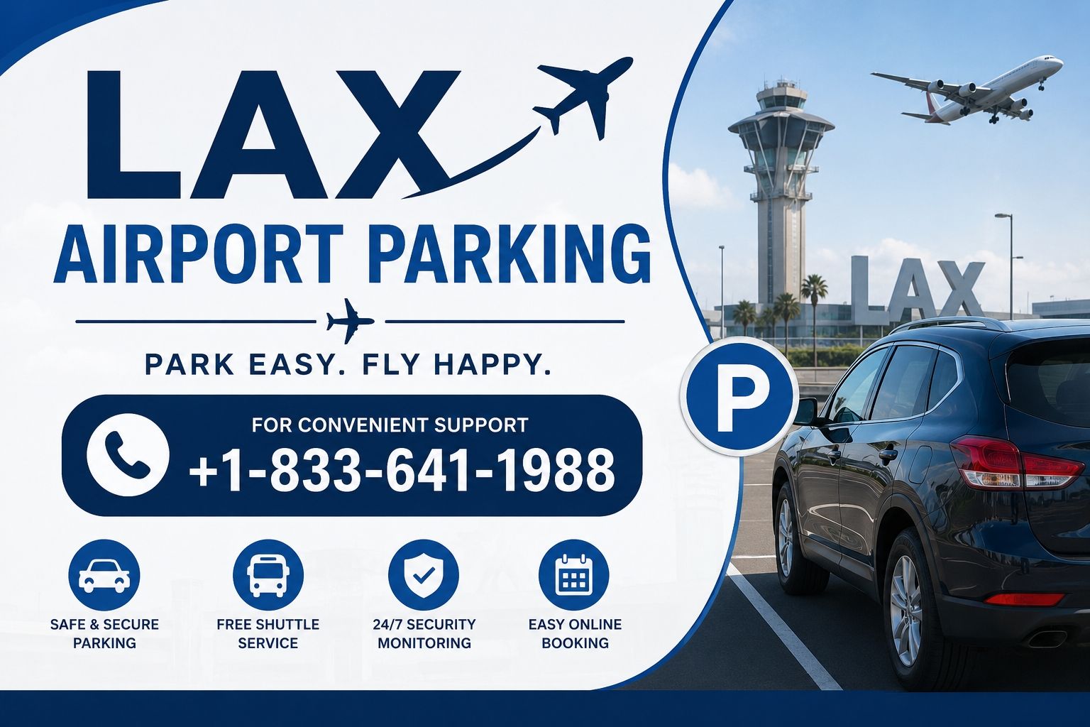Lax Airport Parking +1-833-641-1988